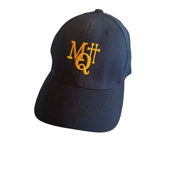 Richardson Pro Model Style 585 Med/Lg Navy Blue Embroidered Cap Hat - Picture 1 of 5